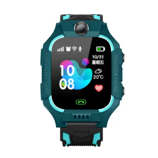 Q19 Children Smartwatch With GPS – Color: Blue – View 2