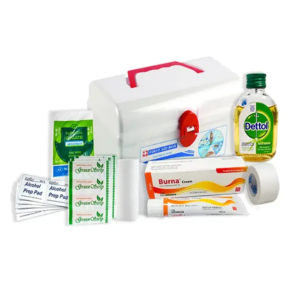 Compact First Aid Kit with 59 Essential Items for Travel, Home & Office Use – View 2