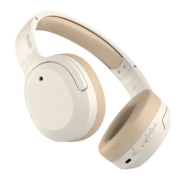 Edifier W820NB Plus Over-Ear Bluetooth Headphone – Color: White – View 3