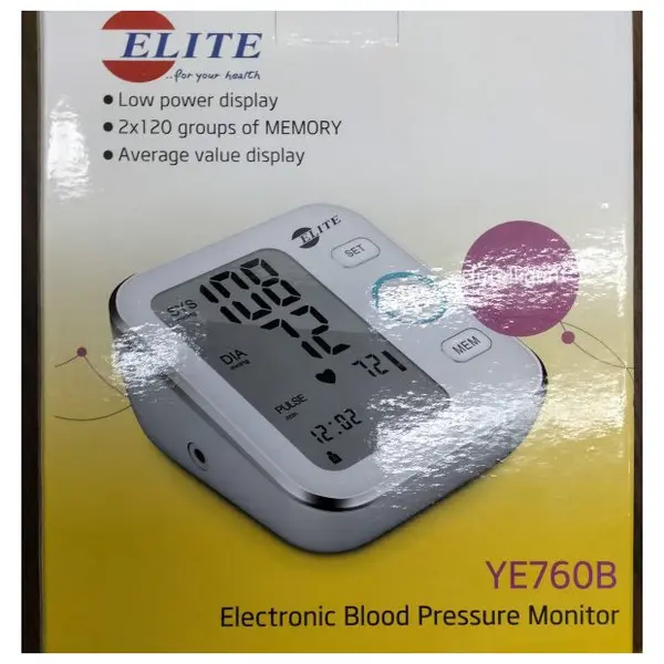 Yuwell YE760B Elite Intelligent Digital Blood Pressure Monitor – View 3