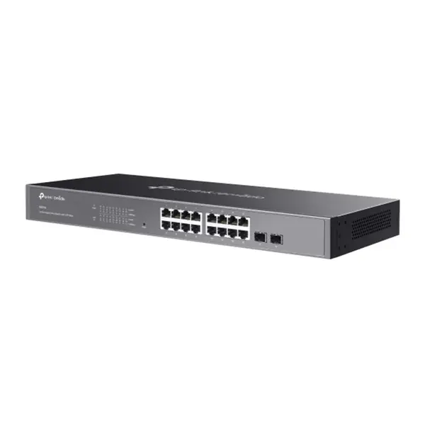  Tp-Link TL-SG2218 16-Port Gigabit Smart Switch with 2 SFP Slots – View 3
