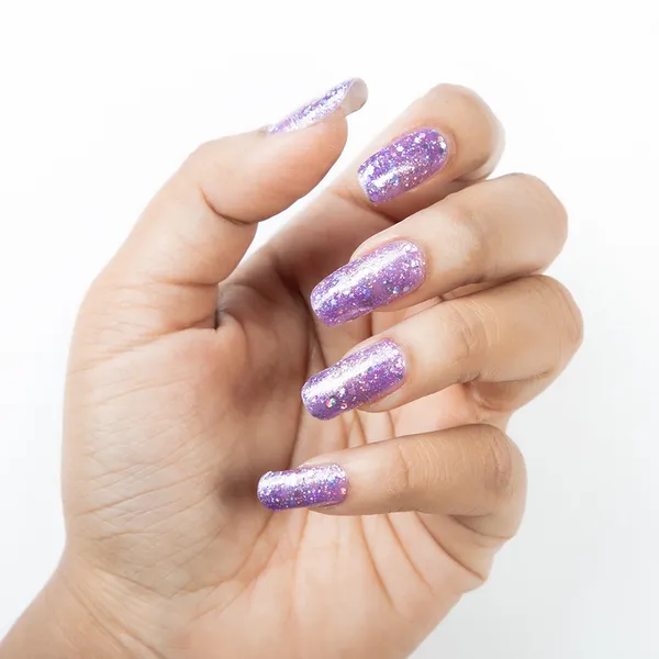 Nirvana Color Glitter Nail Enamel Good Luck 20 Nail Polish – View 3