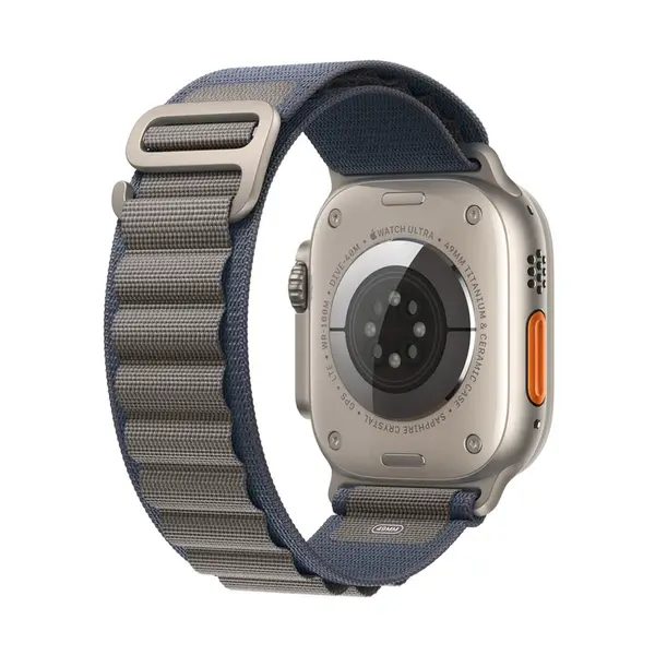Apple Watch Ultra 2 with Alpine Loop GPS + Cellular Smartwatch – Color: Blue – View 3