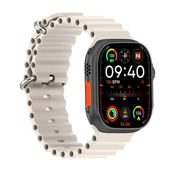 Naviforce NT13 Bluetooth Calling Smart Watch – Color: White – View 1