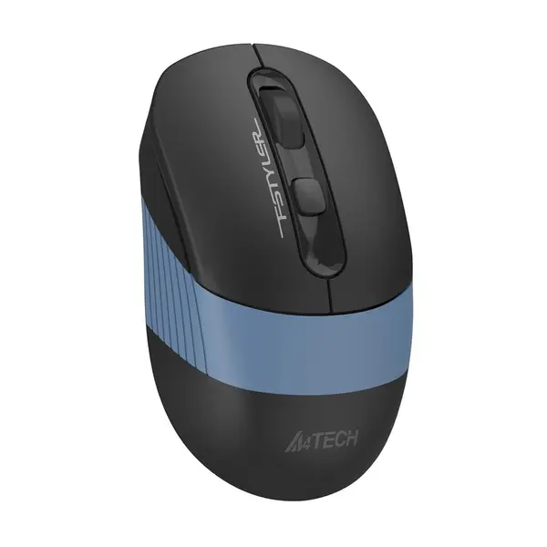 A4TECH FSTYLER FB10CS Silent Multimode Rechargeable Wireless Mouse – Color: Blue – View 2
