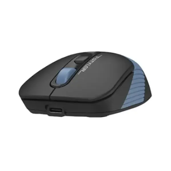 A4TECH FSTYLER FB10CS Silent Multimode Rechargeable Wireless Mouse – Color: Blue – View 3
