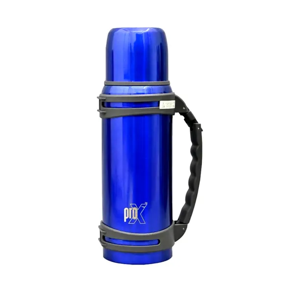 ProX SS WB-2296 Thermos Vacuum Insulated Flask 1300 ml – Capacity: 1.2 L, Color: Blue – View 1