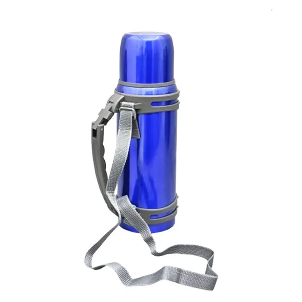 ProX SS WB-2296 Thermos Vacuum Insulated Flask 1300 ml – Capacity: 1.2 L, Color: Blue – View 2