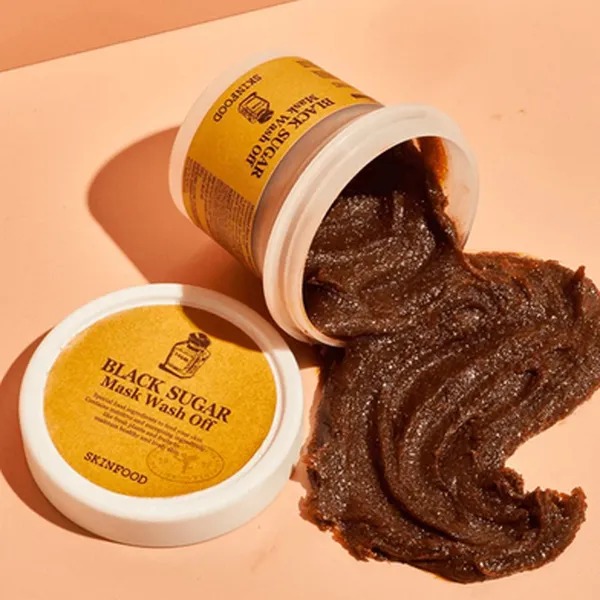 Skinfood Black Sugar Deep Cleansing Mask Wash Off Exfoliator 120g – View 4