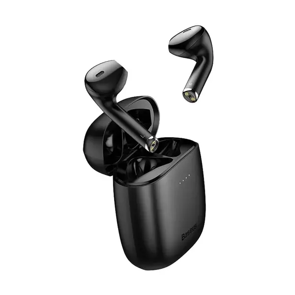 Baseus Encok W04 Pro True Wireless Earbuds – Color: Black – View 3