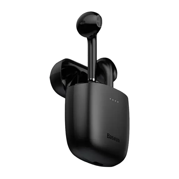 Baseus Encok W04 Pro True Wireless Earbuds – Color: Black – View 4