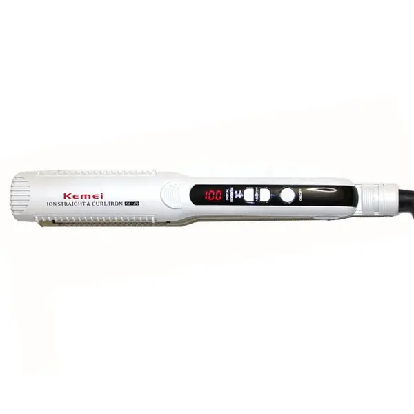 Kemei KM-1273 Selfie Straightener Hair Straightener for Women – View 3