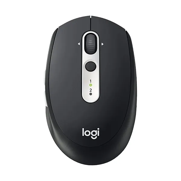 Logitech M585 Multi Device Wireless Bluetooth Mouse – Color: Black – View 1