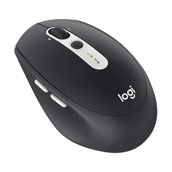 Logitech M585 Multi Device Wireless Bluetooth Mouse – Color: Black – View 2