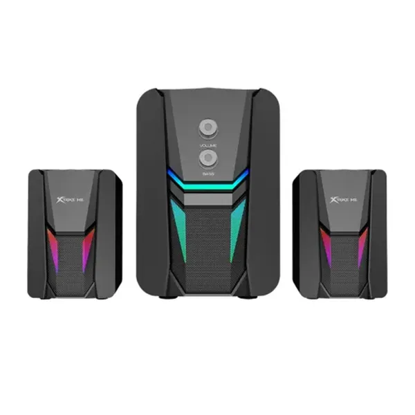 Xtrike Me SK-612 2:1 RGB Gaming Speaker – Color: Black – View 1