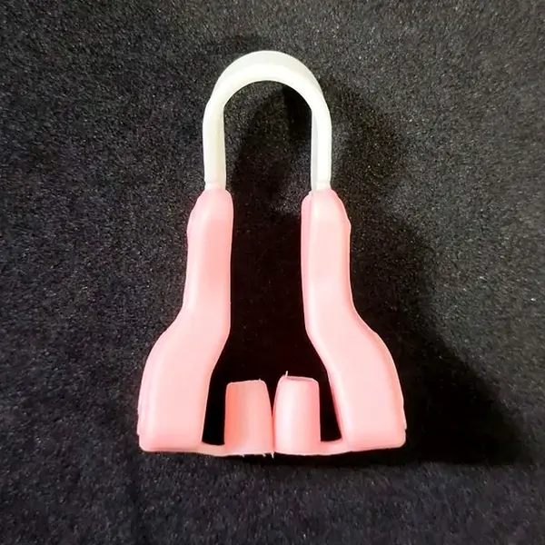 Silicone Nose Clip Corrector Device Bridge Nose Shapers – Color: Pink – View 4