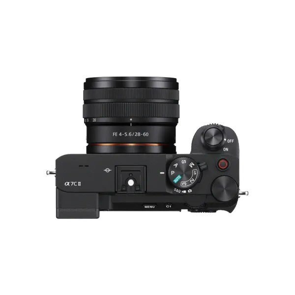 Sony Alpha a7C II Black Mirrorless Camera – View 3