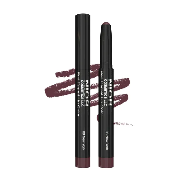 NIOR Red Carpet Lip Smudge-proof Color 08 NewYork Lipstick – View 1