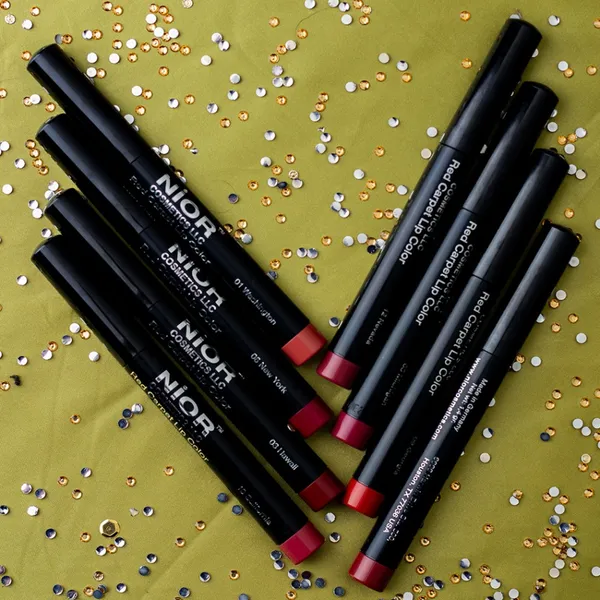 NIOR Red Carpet Lip Smudge-proof Color 08 NewYork Lipstick – View 3