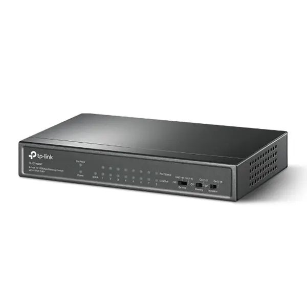 TP-Link TL-SF1009P 9-Port Network Switch – View 3