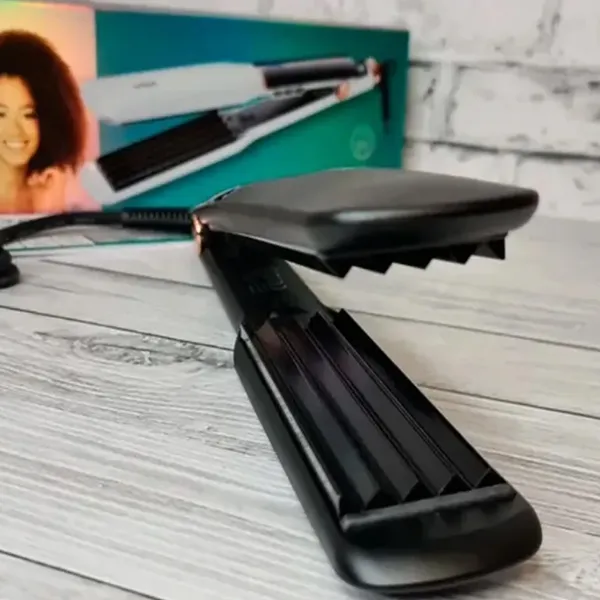 VGR V-519C Essential Care Women Hair Straighteners – Color: Black – View 3