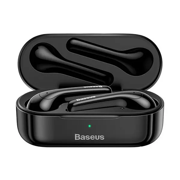 Baseus Encok W07 TWS True Wireless Earbuds – Color: Black – View 2