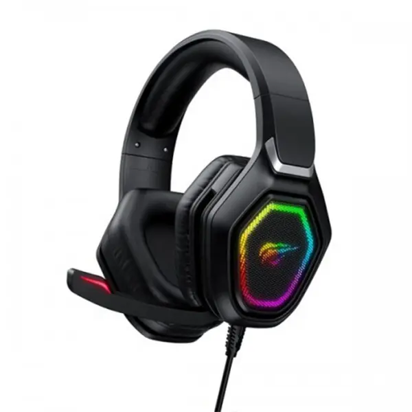 Havit HV-H659d Wired Black Gaming Headphone With 3.5mm Audio Jack – View 1