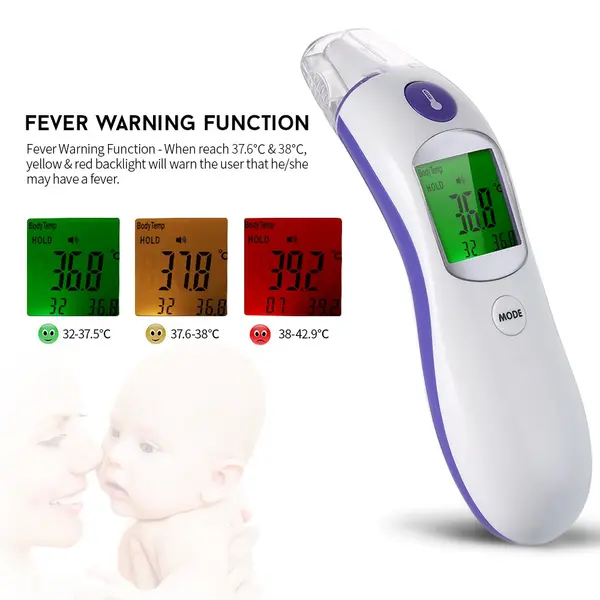 Kogeek Digital Infrared Forehead Non-touch Temperature For Baby Adult Thermometer – View 3