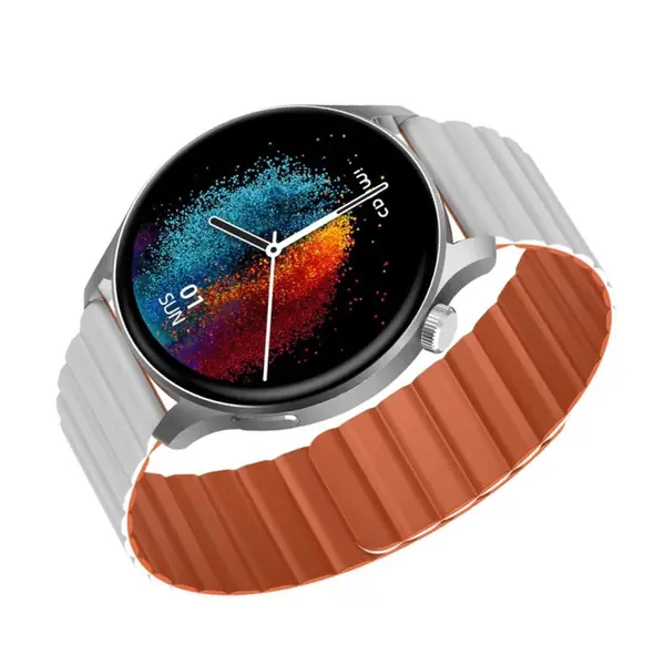 IMILAB W13 Bluetooth Calling Smart Watch – Color: Silver – View 2