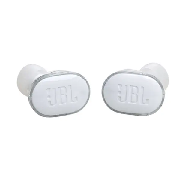 JBL Tune Buds Ghost Edition True Wireless Earbuds – Color: White – View 2