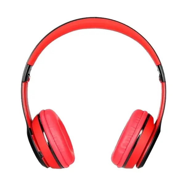 Havit HV-H2575BT Bluetooth Headphone With Microphone – Color: Red – View 2