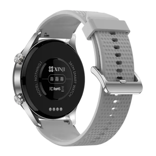 XINJI NOTHING 1 Bluetooth Calling Smartwatch – Color: Silver – View 3