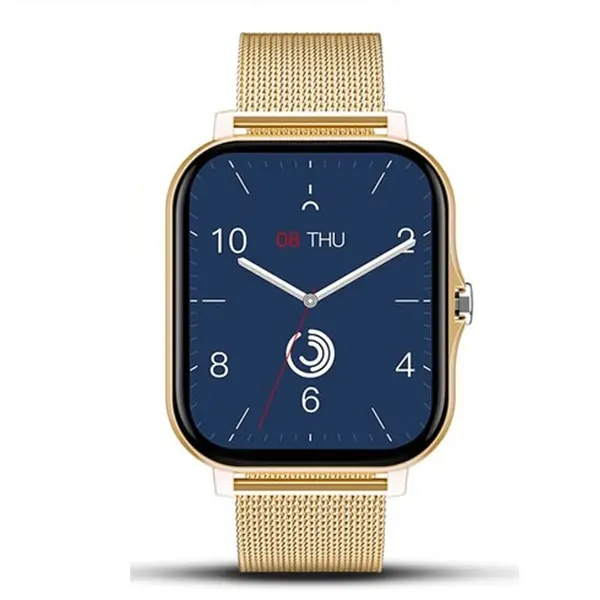 Lige BW242 Bluetooth Calling Smartwatch – Color: Gold – View 2