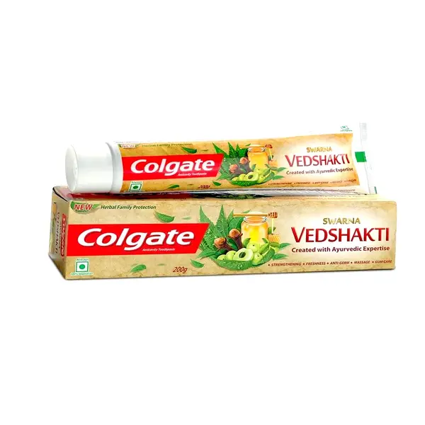 Colgate Swarna Vedshakti Freshness Toothpaste 200g – View 1