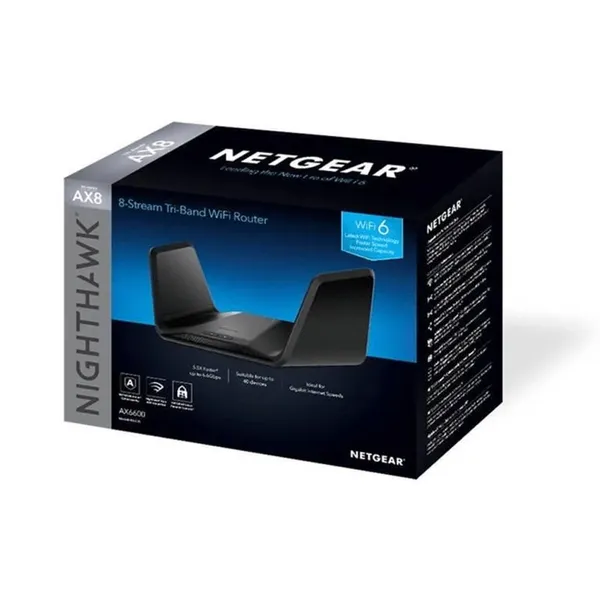 Netgear Nighthawk RAX70 AX6600 Tri-Band WiFi Router – View 4
