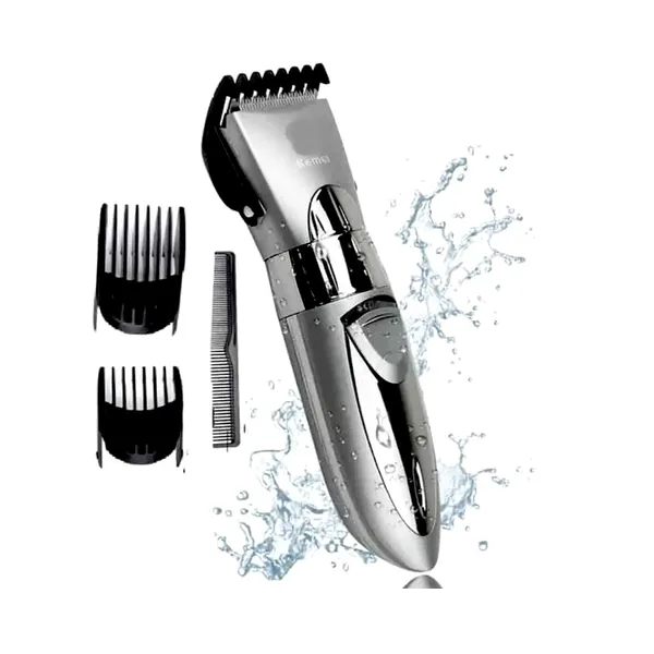 Kemei KM 605 Waterproof Electric Hair Clipper Trimmer – View 1