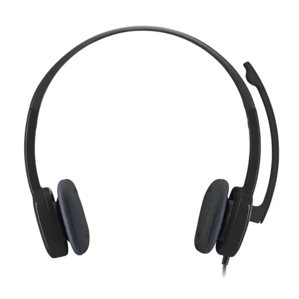 Logitech H151 Stereo Headset (One port) – Color: Black – View 2