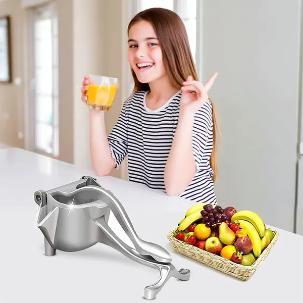Fruit Press Manual Hand Press Squeezer Fruit Juicer Extractor – View 4