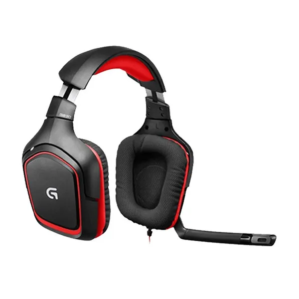 Logitech G331 3.5mm Multi Platform Gaming Headphone – Color: Red – View 4
