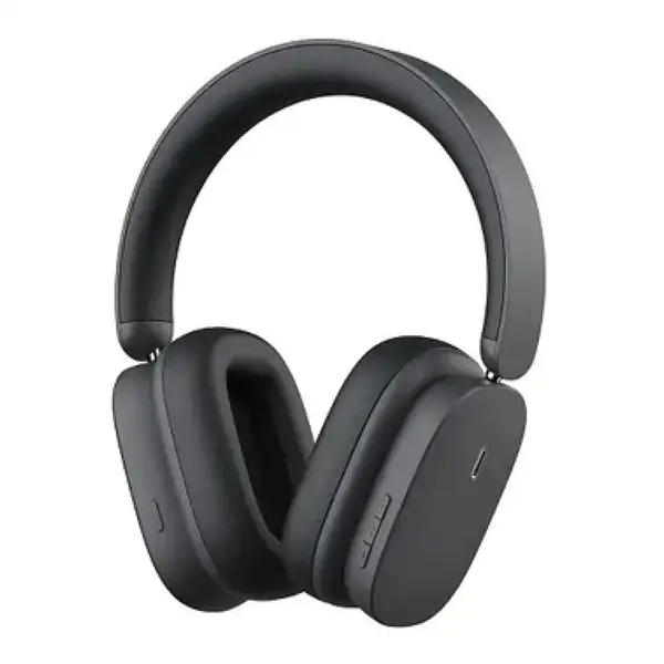 Baseus Bowie H1 ANC Over-Ear Bluetooth Headphone – Color: Black – View 1