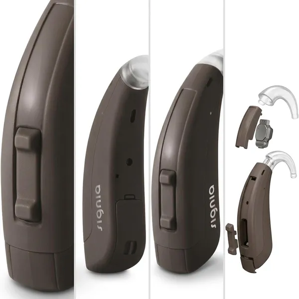 Signia Fun SP Super Power BTE 6-Channel Digital Hearing Aid – View 3