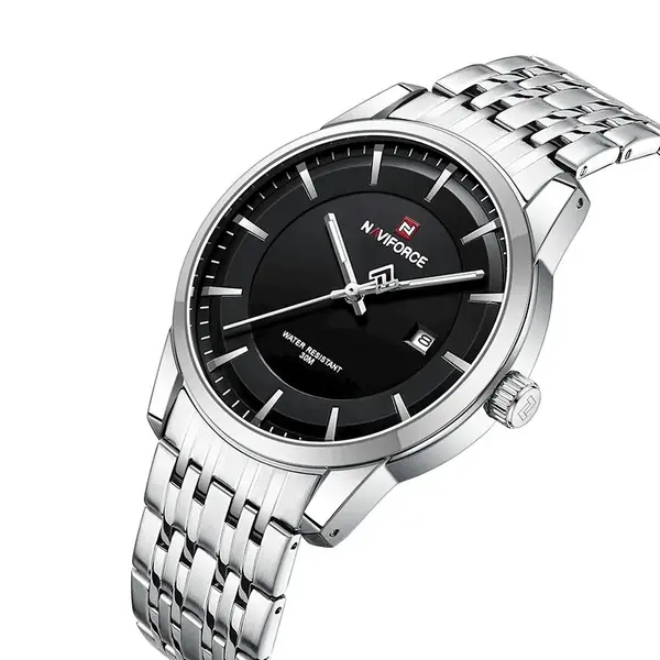 Naviforce NF9228 Luxury Stainless Steel Analog Men’s Watch – View 3