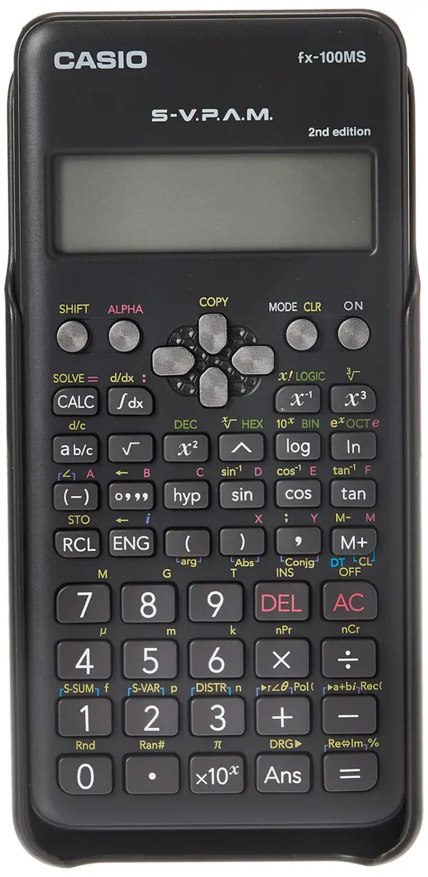 Casio (fx-100MS-2) -  Environmentally friendly Scientific Calculator 2nd edition – View 2