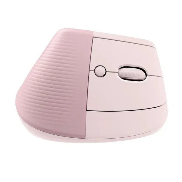 Logitech Ergo Series Lift Vertical Ergonomic Wired Mouse – Color: Pink – View 2