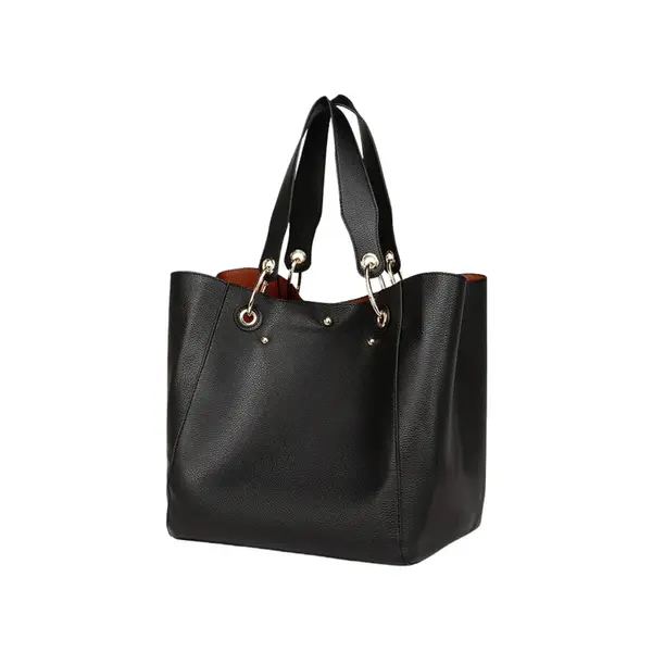 Retro Long-lasting PU Leather Crossbody Shoulder Bag For Women – Color: Black – View 2