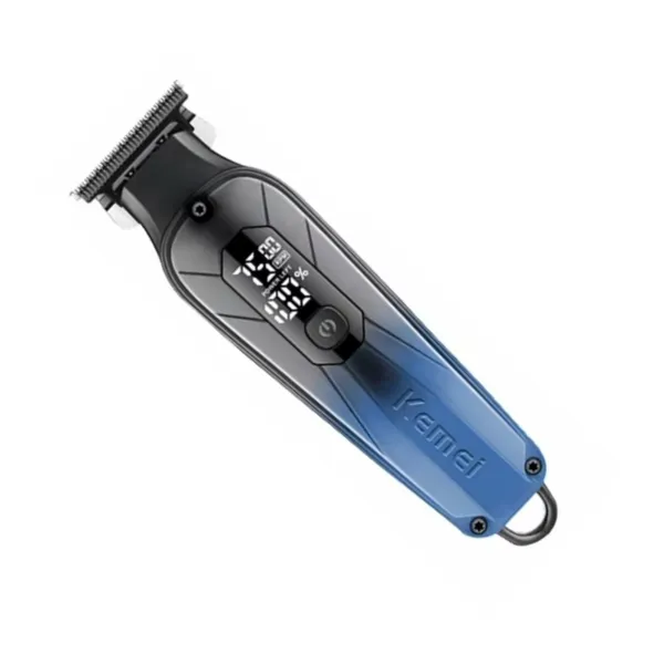 Kemei KM-1741 Professional Hair Clipper & Electric Trimmer – Color: Blue – View 3