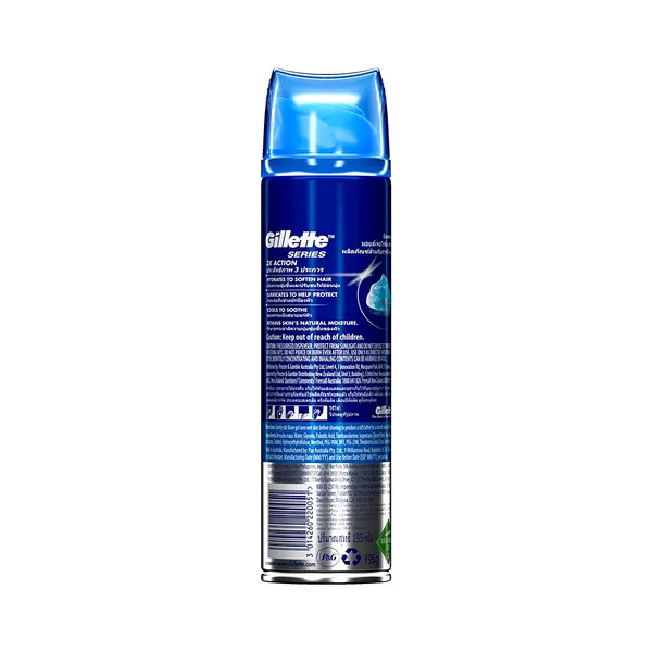 Gillette Series Moisturizing Skin Pre Shave Gel 195gm – View 4