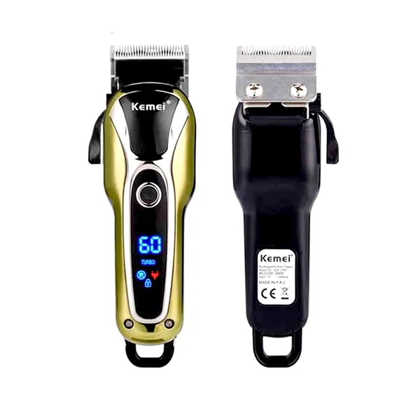 Kemei KM-1990 professional LCD display Hair Trimmer For Men – View 6