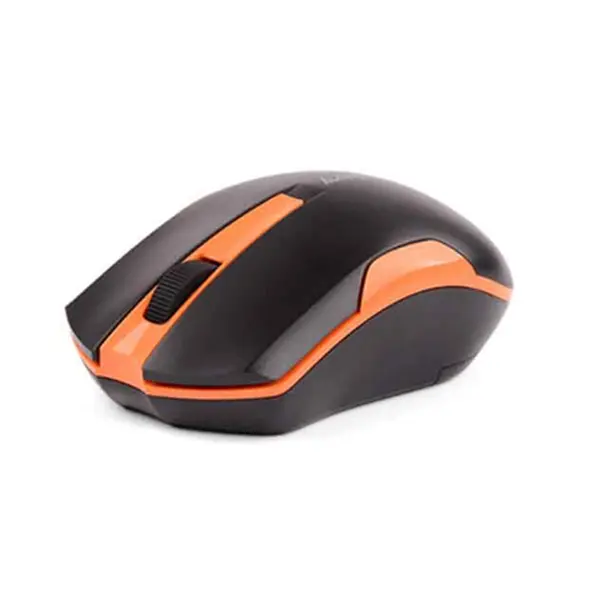 A4TECH G3-200N V TRACK Wireless Mouse – Color: Orange – View 2