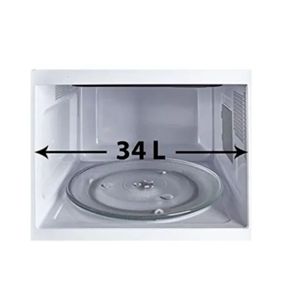 Sharp R-77AT(ST) 34L 1000W Grill Microwave Oven – View 2